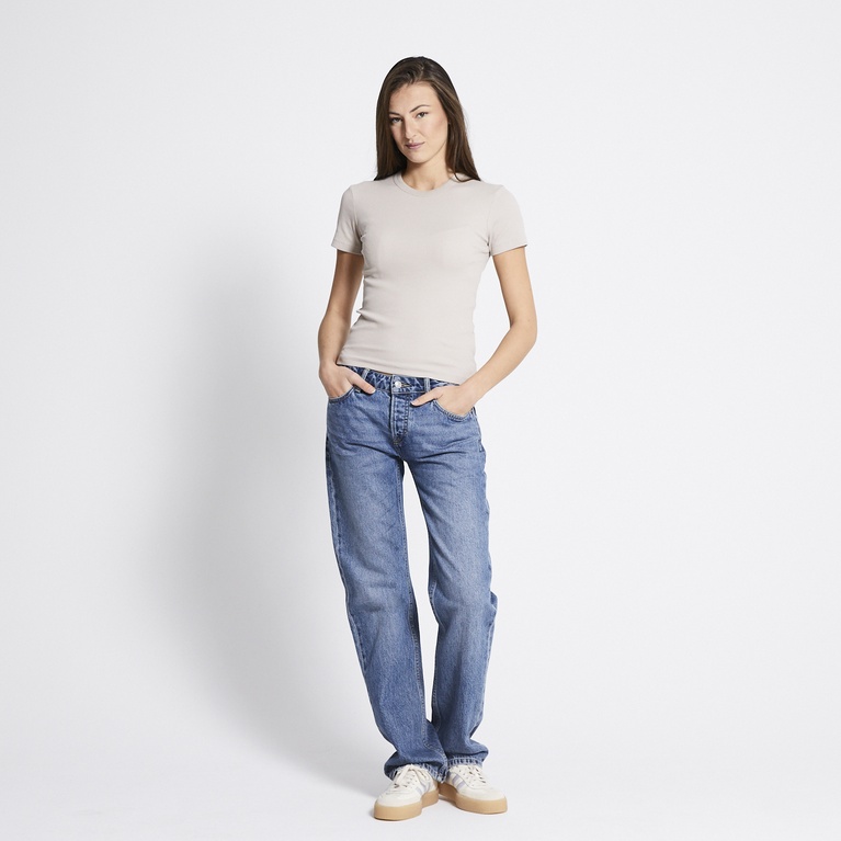 Geripptes Top "Alvia Rib Top"
